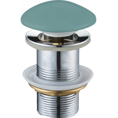 Mexen zátka klik-klak kulatá, světle zelená keramická mat - 79910-48