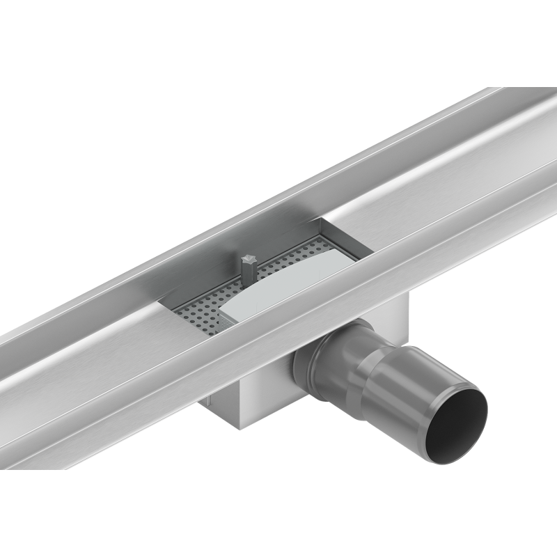 Mexen sifon s filtrem do liniového odtoku, šedý - 1010099