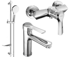 Mexen Sabre DF05 sprchová sada, chrom - 72104DF05-00