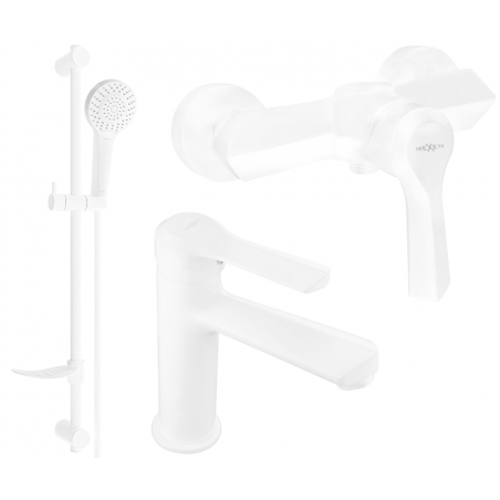Mexen Sabre DF05 sprchová sada, bílá - 72104DF05-20