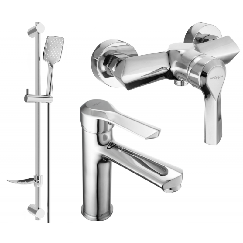 Mexen Sabre DF62 sprchová sada, chrom - 72104DF62-00