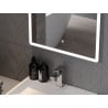 Mexen Navia podsvícené koupelnové zrcadlo 60 x 80 cm, LED 6000K, antifog - 9803-060-080-611-00