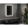 Mexen Zusa osvětlené koupelnové zrcadlo 50 x 70 cm, LED 6000K, protimlžicí - 9808-050-070-611-00