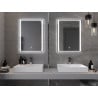Mexen Zusa osvětlené koupelnové zrcadlo 60 x 80 cm, LED 6000K, anti-fog - 9808-060-080-611-00