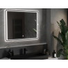 Mexen Zusa osvětlené koupelnové zrcadlo 100 x 80 cm, LED 6000K, proti páře - 9808-100-080-611-00