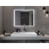 Mexen Zusa osvětlené koupelnové zrcadlo 100 x 80 cm, LED 6000K, proti páře - 9808-100-080-611-00