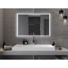 Mexen Zusa osvětlené koupelnové zrcadlo 120 x 80 cm, LED 6000K, proti zamlžení - 9808-120-080-611-00