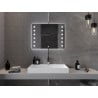 Mexen Ner koupelnové LED zrcadlo 80 x 60 cm, 6000K, protimlžící - 9809-080-060-611-00