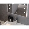 Mexen Ner koupelnové zrcadlo s podsvícením 80 x 60 cm, LED 6000K, antivlna - 9809-080-060-611-00