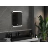Mexen Nida osvětlené koupelnové zrcadlo 50 x 70 cm, LED 6000K, protimlžící - 9806-050-070-611-00