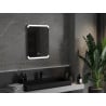 Mexen Nida podsvícené koupelnové zrcadlo 50 x 70 cm, LED 6000K, antifog - 9806-050-070-611-00