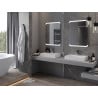 Mexen Nida osvětlené koupelnové zrcadlo 60 x 80 cm, LED 6000K, anti-pára - 9806-060-080-611-00