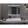 Mexen Nida osvětlené koupelnové zrcadlo 100 x 80 cm, LED 6000K, protimlžící - 9806-100-080-611-00
