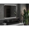 Mexen Nida podsvícené koupelnové zrcadlo 100 x 100 cm, LED 6000K, protimlha - 9806-100-100-611-00
