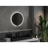 Mexen Rose kulaté podsvícené koupelnové zrcadlo, 70 cm, LED 6000K, proti mlze - 9810-070-070-611-00