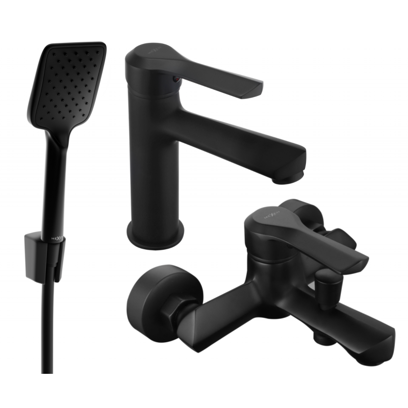 Mexen Sabre R62 koupelnová sada, černá - 72103R62-70