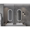Mexen Bono koupelnové zrcadlo s podsvícením 45 x 120 cm, LED 6000K, protimlhové - 9816-045-120-611-00