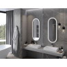 Mexen Bono koupelnové zrcadlo s podsvícením 45 x 120 cm, LED 6000K, protimlhové - 9816-045-120-611-00