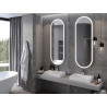 Mexen Bono osvětlené koupelnové zrcadlo 55 x 155 cm, LED 6000K, antifog - 9816-055-155-611-00