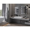 Mexen Dona osvětlené koupelnové zrcadlo 60 x 80 cm, LED 6000K, proti mlze - 9818-060-080-611-00