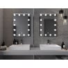 Mexen Dona podsvícené koupelnové zrcadlo 60 x 80 cm, LED 6000K, antivlna - 9818-060-080-611-00