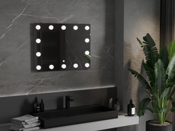 Mexen Dona osvětlené koupelnové zrcadlo 80 x 60 cm, LED 6000K, anti-pára - 9818-080-060-611-00