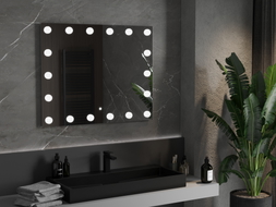 Mexen Dona koupelnové zrcadlo s podsvícením 100 x 80 cm, LED 6000K, protimlžící - 9818-100-080-611-00