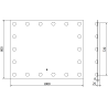 Mexen Dona koupelnové zrcadlo s podsvícením 100 x 80 cm, LED 6000K, protimlžící - 9818-100-080-611-00