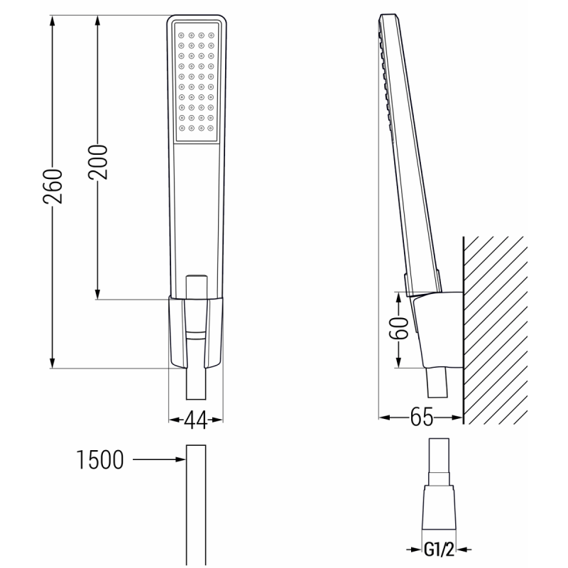 Mexen Sabre R72 vanová sada, chrom - 72103R72-00