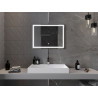 Mexen Miko koupelnové zrcadlo s podsvícením 80 x 60 cm, LED 6000K, proti zamlžení - 9819-080-060-611-00