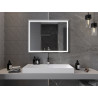 Mexen Miko Koupelnové zrcadlo podsvícené 100 x 80 cm, LED 6000K, proti mlžení - 9819-100-080-611-00
