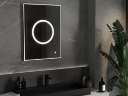 Mexen Koga zrcadlo do koupelny s podsvícením 60 x 80 cm, LED 6000K, antikondenzace - 9821-060-080-611-00