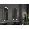 Mexen Bono osvětlené koupelnové zrcadlo 45 x 120 cm, LED 6000K, protimlžící - 9816-045-120-611-00