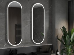 Mexen Bono osvětlené koupelnové zrcadlo 55 x 155 cm, LED 6000K, antifog - 9816-055-155-611-00