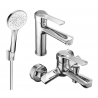 Mexen Sabre R74 vanová sada, chrom - 72103R74-00