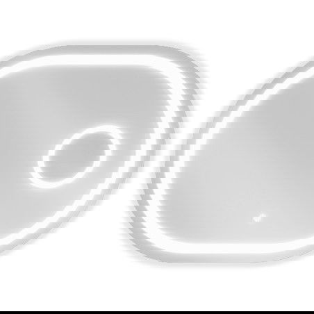 Mexen Umba koupelnové zrcadlo podsvícené s kosmetickým zrcátkem 100 x 80 cm, LED 6000K, anti-pára - 9822-100-080-611-00