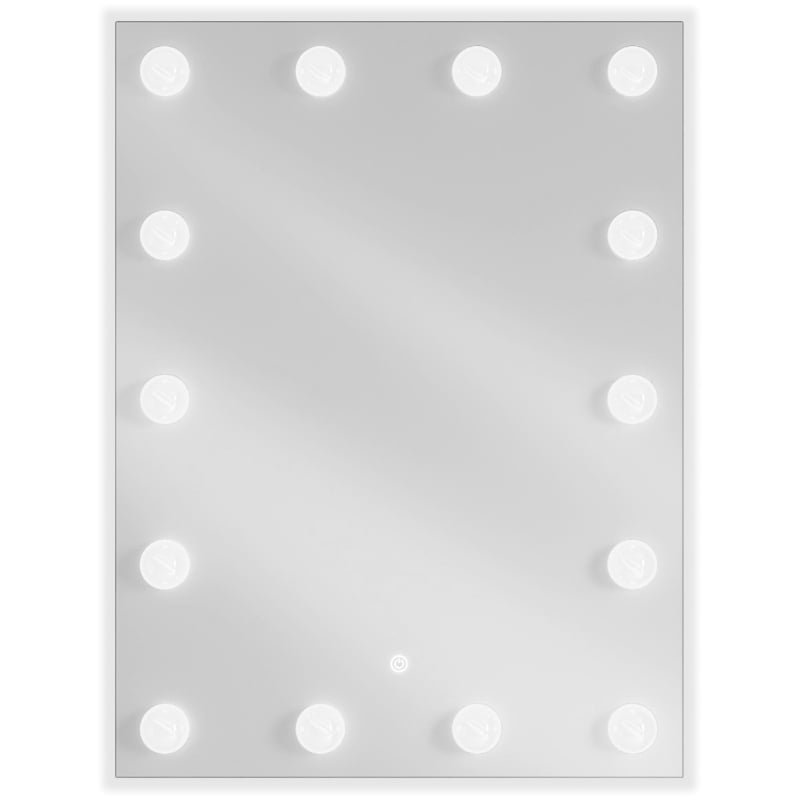 Mexen Dona podsvícené koupelnové zrcadlo 60 x 80 cm, LED 6000K, antivlna - 9818-060-080-611-00