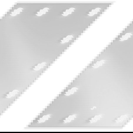 Mexen Dona koupelnové zrcadlo s podsvícením 60 x 80 cm, LED 6000K, antivápara - 9818-060-080-611-00