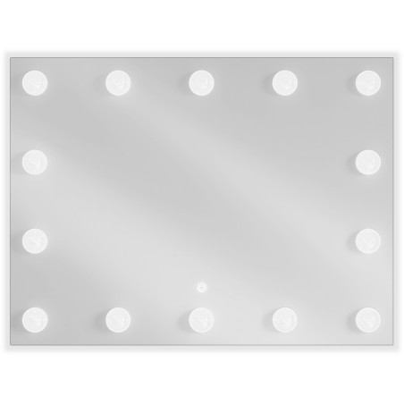 Mexen Dona osvětlené koupelnové zrcadlo 80 x 60 cm, LED 6000K, anti-pára - 9818-080-060-611-00