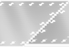 Mexen Dona osvětlené koupelnové zrcadlo 100 x 80 cm, LED 6000K, antikondenzace - 9818-100-080-611-00