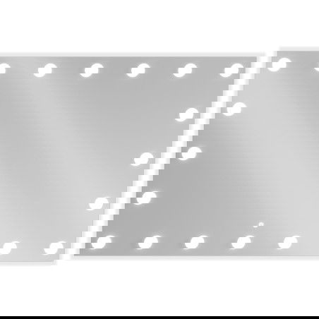 Mexen Dona podsvícené koupelnové zrcadlo 120 x 80 cm, LED 6000K, antivari - 9818-120-080-611-00