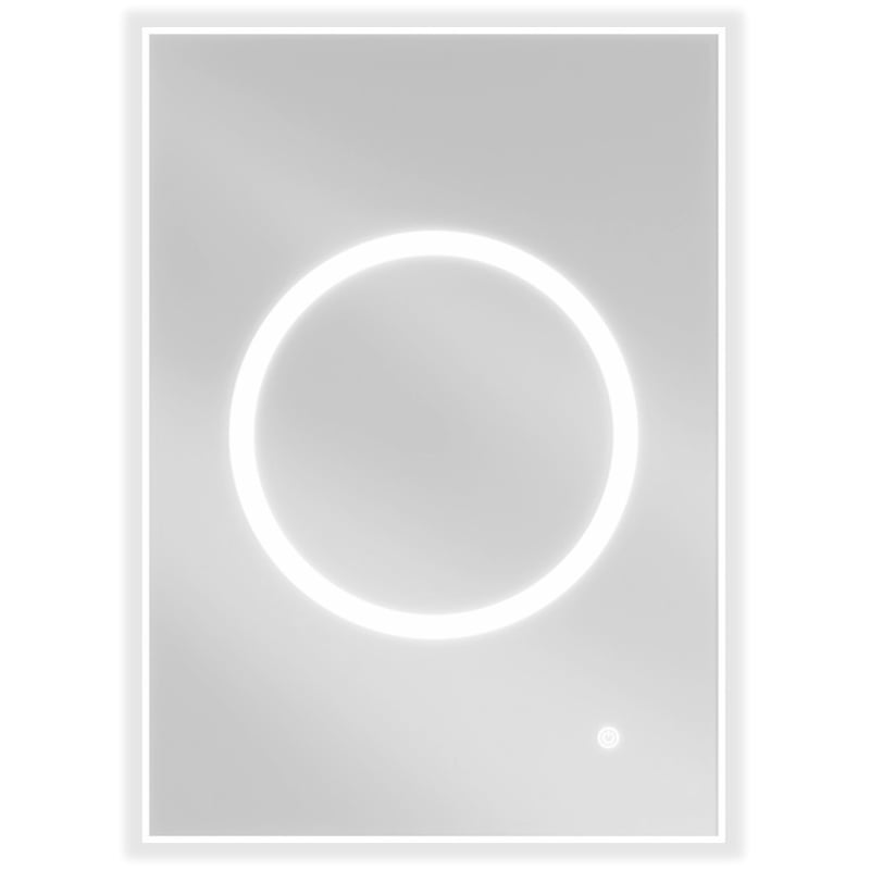 Mexen Koga osvětlené koupelnové zrcadlo 50 x 70 cm, LED 6000K, anti-pára - 9821-050-070-611-00