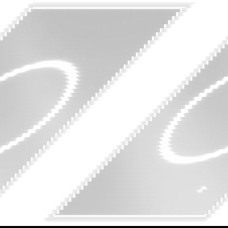 Mexen Koga zrcadlo koupelnové podsvícené 50 x 70 cm, LED 6000K, antifog - 9821-050-070-611-00