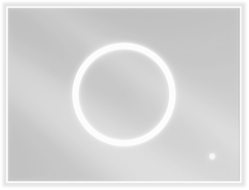 Mexen Koga podsvícené koupelnové zrcadlo 80 x 60 cm, LED 6000K, proti mlze - 9821-080-060-611-00