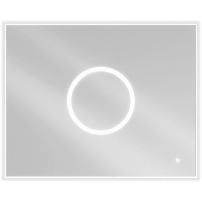 Mexen Koga zrcadlo koupelnové podsvícené 100 x 80 cm, LED 6000K, proti mlze - 9821-100-080-611-00