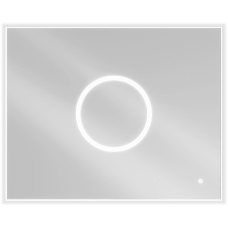 Mexen Koga koupelnové zrcadlo s osvětlením 100 x 80 cm, LED 6000K, proti zamlžení - 9821-100-080-611-00