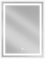 Mexen Miko podsvícené koupelnové zrcadlo 60 x 80 cm, LED 6000K, proti zamlžování - 9819-060-080-611-00