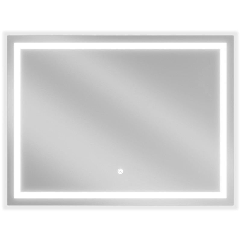 Mexen Miko koupelnové zrcadlo s osvětlením 80 x 60 cm, LED 6000K, anti-mlžné - 9819-080-060-611-00