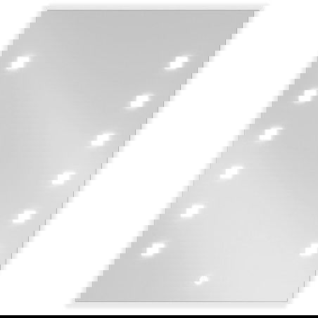 Mexen Ner koupelnové zrcadlo podsvícené 50 x 70 cm, LED 6000K, odmlžování - 9809-050-070-611-00