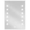 Mexen Ner podsvícené koupelnové zrcadlo 50 x 70 cm, LED 6000K, anti-mlha - 9809-050-070-611-00
